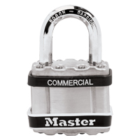 Cadenas lamin&eacute;, Argent, Cl&eacute;s diff&eacute;rentes, Acier lamin&eacute;, Largeur de 1-3/4" Rock Safety Industrial Ltd