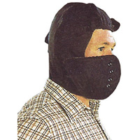 Hard Hat Winter Liner with Removable Face , Cotton/Kasha Lining, One Size, Black Rock Safety Industrial Ltd