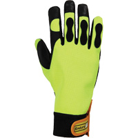 Gants pour scie &agrave; chaîne haute visibilit&eacute; Endura, Taille Grand/9, Paume Ch&egrave;vre Rock Safety Industrial Ltd