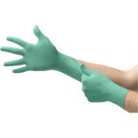 Gants d'examen Micro-Touch Affinity, T-petit, N&eacute;opr&egrave;ne, 6,3-mil, Sans poudre, Vert, Classe 2 Rock Safety Industrial Ltd