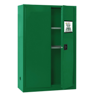 Armoire de rangement pour pesticides, 45 gal., 65" h x 43" l x 18" p Rock Safety Industrial Ltd
