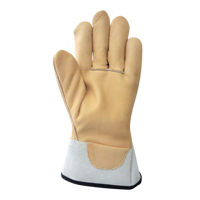 Lineman's Gloves, Small, Grain Cowhide Palm Rock Safety Industrial Ltd