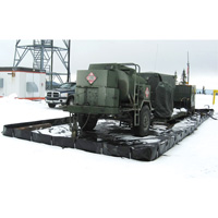 Barres L-Rod Insta-Berm, Capacit&eacute; 748 gal. US, 10' la x 10' lo x 12" h, Support en L Rock Safety Industrial Ltd