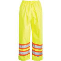 Open Road&reg; Waist Pants, Polyester, Small, High Visibility Lime-Yellow Rock Safety Industrial Ltd