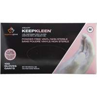 Gants jetables, Petit, Vinyle, 4 mils, Sans poudre, Blanc Rock Safety Industrial Ltd