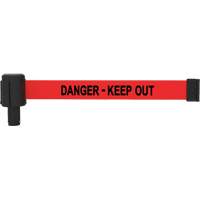 PLUS Banner Cassette, Danger; Keep Out, 15', Red Tape Rock Safety Industrial Ltd