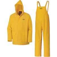 577 3-Piece Rain Suit, Polyester/PVC, 5X-Large, Yellow Rock Safety Industrial Ltd