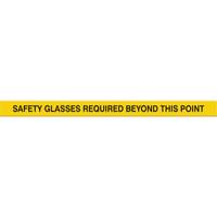 Marqueur robuste pour le sol Tough-Mark, Rectangle, 48" lo x 2" la, Jaune, Poly&eacute;thyl&egrave;ne Rock Safety Industrial Ltd