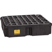 Modular Spill Platform, 15 US gal. Spill Capacity, 26" x 26.25" x 6.5" Rock Safety Industrial Ltd