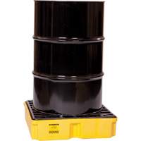 Plateforme de d&eacute;versement modulaire, Capacit&eacute; de d&eacute;versement 15 gal. US, 26" x 26,25" x 6,5" Rock Safety Industrial Ltd