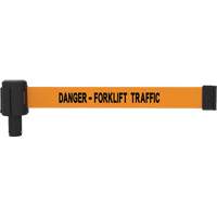 PLUS Banner Cassette, Danger - Forklift Traffic, 15', Orange Tape Rock Safety Industrial Ltd