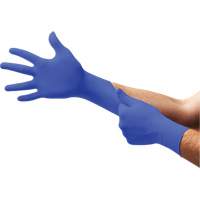 UltraForm&reg; UF-524 Examination Gloves, X-Small, Nitrile, 2.4-mil, Powder-Free, Blue, Class 2 Rock Safety Industrial Ltd
