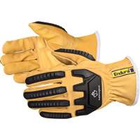 Endura&reg; Anti-Impact Driver's Gloves, Small, Grain Goatskin Palm Rock Safety Industrial Ltd