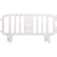 Movit Barricade, Interlocking, 78" L x 39" H, White Rock Safety Industrial Ltd