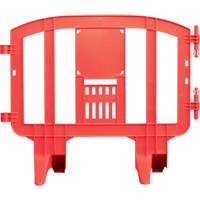 Minit Barricade, Interlocking, 49" L x 39" H, Red Rock Safety Industrial Ltd