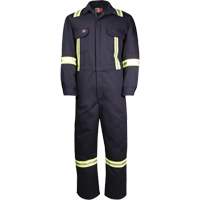 Westex UltraSoft&reg; Deluxe Coveralls with Reflective Material, Size 36, Navy Blue, 8.7 cal/cm² Rock Safety Industrial Ltd