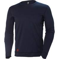 Gilet de corps ras du cou &eacute;vacuant l'humidit&eacute; Lifa, Hommes, 2T-Grand, Bleu marine Rock Safety Industrial Ltd