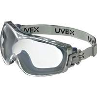 Lunettes de s&eacute;curit&eacute; &agrave; coques Uvex HydroShield Stealth OTG, Lentille Transparent, Antibu&eacute;e/Anti-&eacute;gratignures, Ventilation Indirecte Rock Safety Industrial Ltd
