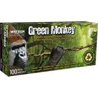 5559PF Green Monkey Gloves, Small, Nitrile, 4-mil, Powder-Free, Green Rock Safety Industrial Ltd
