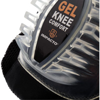 Genouill&egrave;res tout terrain, Style Boucles et crochets, Prot&egrave;ge-genoux Plastique, Tampons Gel Rock Safety Industrial Ltd