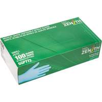 Puncture-Resistant Medical-Grade Disposable Gloves, Small, Nitrile, 4.5-mil, Powder-Free, Blue, Class 2 Rock Safety Industrial Ltd