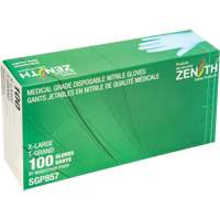 Puncture-Resistant Medical-Grade Disposable Gloves, X-Large, Nitrile, 3.5-mil, Powder-Free, Blue, Class 2 Rock Safety Industrial Ltd