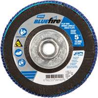 BlueFire&reg; Flap Disc, 5" x 5/8"-11, Type 29, 80 Grit, Zirconia Alumina Rock Safety Industrial Ltd