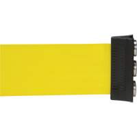 Magnetic Tape Cassette for Build-Your-Own Crowd Control Barrier, 12', Yellow Tape Rock Safety Industrial Ltd