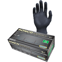 Sentron 6 Disposable Examination Gloves, Small, Nitrile, 6-mil, Powder-Free, Black, Class 2 Rock Safety Industrial Ltd