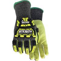 Gants r&eacute;sistants aux coupures et aux chocs Stealth Dog Fight, Petit, Paume en Fibre de verre/PEHP/Nylon/Spandex, Poignet Poignet en tricot Rock Safety Industrial Ltd