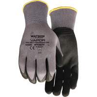 Gants enduits Stealth Vapour, Petit, R&ecirc;vetement Mousse de PVC, Calibre 15, Enveloppe en Nylon Rock Safety Industrial Ltd