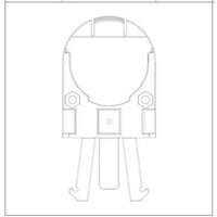 Adaptateur de casque de s&eacute;curit&eacute; pour serre-t&ecirc;tes VeriShield de Howard Leight Rock Safety Industrial Ltd