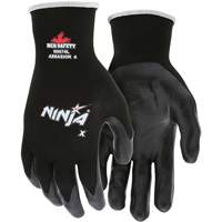 Ninja&reg; Coated Gloves, Large, Bi-Polymer Coating, 15 Gauge, Nylon/Lycra&reg; Shell Rock Safety Industrial Ltd
