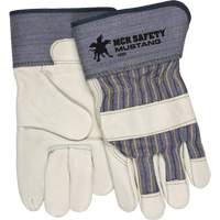 Mustang Fitters Gloves, Large, Grain Cowhide Palm, Fleece Inner Lining Rock Safety Industrial Ltd