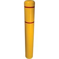 Bollard Cover, 4" Dia. x 54" L, Yellow Rock Safety Industrial Ltd