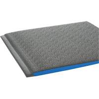 Wear-Bond Comfort-King Ergonomic Mats, Pebbled, 2' x 3' x 9/16", Grey, Vinyl Foam Rock Safety Industrial Ltd