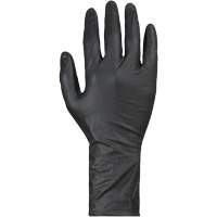 Gants jetables KeepKleen, Petit, Nitrile, 8 mils, Sans poudre, Noir Rock Safety Industrial Ltd