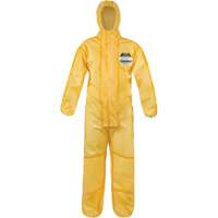 ChemMax&reg; 1 Coveralls, Polyethylene/Polypropylene, 4X-Large, Yellow Rock Safety Industrial Ltd