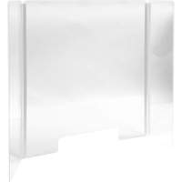 Countertop Safety Shield, 24-3/8" W x 31-3/4" H Rock Safety Industrial Ltd