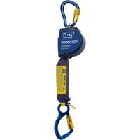 Cordage de s&eacute;curit&eacute; autor&eacute;tractable allong&eacute; Nano-Lok, 10', Dyneema, Pivotant Rock Safety Industrial Ltd