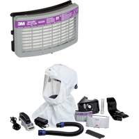 Versaflo Easy Clean PAPR Kit, Loose Fitting Hood & Faceshield, Lithium-Ion Battery Rock Safety Industrial Ltd