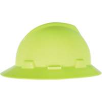 V-Gard&reg; Slotted Full-Brim Hardhat, Meets CSA Type 1, Quick-Slide Suspension, Non-Vented Rock Safety Industrial Ltd