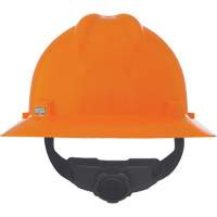 V-Gard&reg; Slotted Full-Brim Hardhat, Meets CSA Type 1, Ratchet Suspension, Non-Vented Rock Safety Industrial Ltd