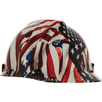 V-Gard&reg; Hydro Dip Hard Hat, Meets CSA Type 1, Ratchet Suspension, Non-Vented Rock Safety Industrial Ltd