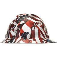 V-Gard&reg; Hydro Dip Full Brim Hard Hat, Meets CSA Type 1, Ratchet Suspension, Non-Vented Rock Safety Industrial Ltd