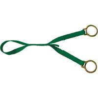 Extension avec anneau en D double, Anneau en D, Usage Temporaire Rock Safety Industrial Ltd