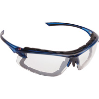 Dynamic Opti-Seal Semi-Rimless Safety Glasses, Clear Lens, Anti-Fog/Anti-Scratch, ANSI Z87+/Meets/Exceeds CSA Z94.3 Rock Safety Industrial Ltd