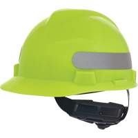 V-Gard&reg; Slotted Hard Hat, Meets CSA Type 1, Ratchet Suspension, Non-Vented Rock Safety Industrial Ltd