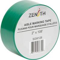 Ruban pour marquage d'all&eacute;es, 2" x 108', PVC, Vert Rock Safety Industrial Ltd
