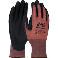 Gants r&eacute;sistants aux coupures G-Tek PolyKor X7 Neuroma, Taille Petit, Calibre 18, Rev&ecirc;tement Polyur&eacute;thane, Enveloppe en Poly&eacute;thyl&egrave;ne, ASTM ANSI niveau A3/EN 388 niveau C Rock Safety Industrial Ltd